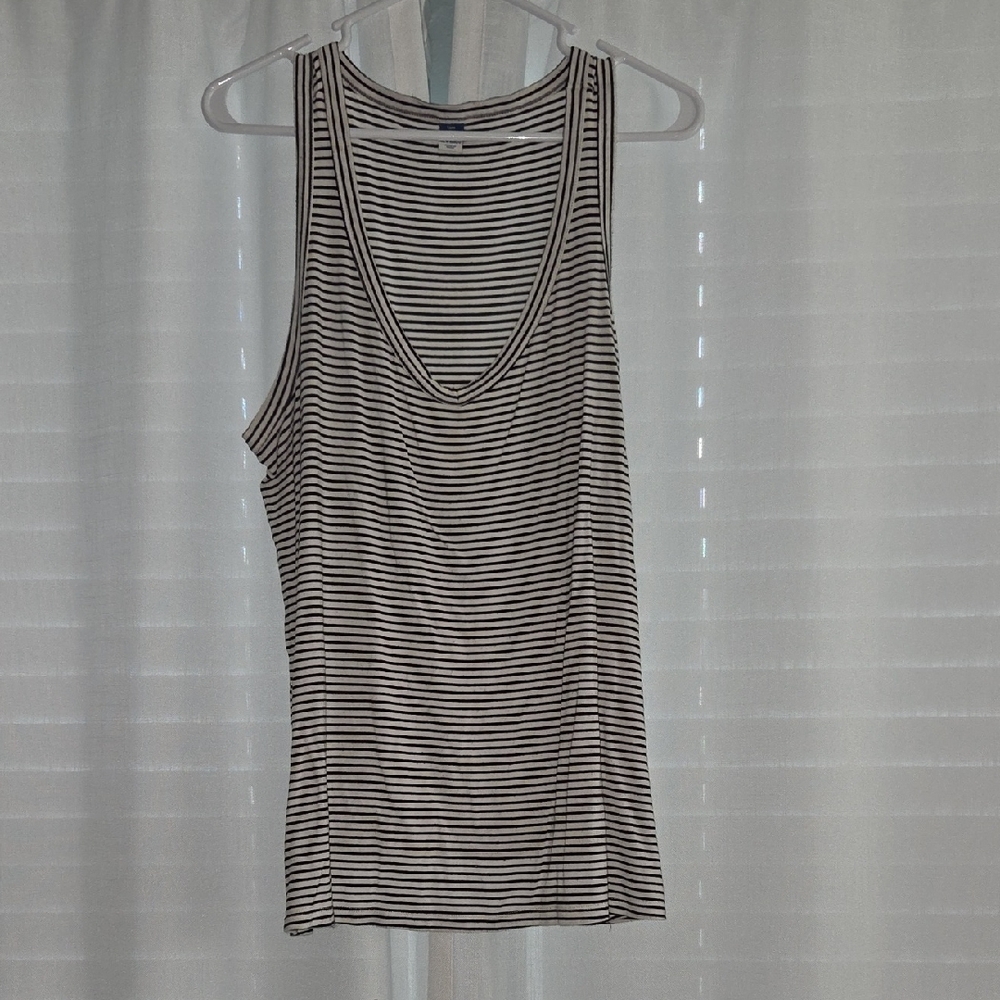 Striped Sleeveless Top